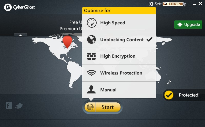 cyberghost vpn gratis