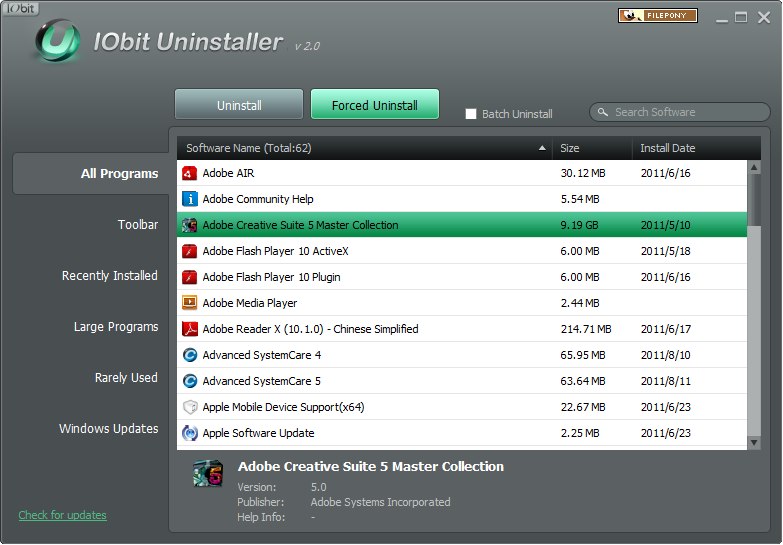 download iobit uninstaller 11.1 serial